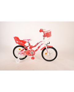 Bicicleta Volare 16 Lovely Roja Blanca Lovely