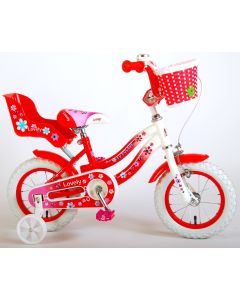 TV BICICLETA VOLARE 16 LOVELY ROJA BLANCA   M/S/M