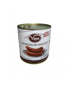 CHORIZOS EN MANTECA, 640 GR VIMA, C/6 UDS   M/VIMA