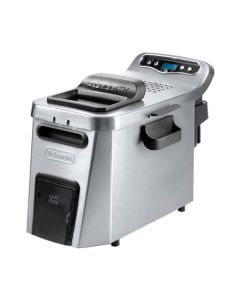 FREIDORA ELECTRICA DE ZONA FRIA (MOD.D34528DZ) M.DE LONGHI, CAPACIDAD 3 LIBRAS, 4LT ACEITE, DISPLAY DIGITAL