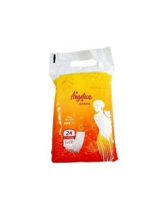 Almohadillas Sanitarias Diurna S/Alas Superabsorb  Flujo Normal ,M/Angelica,Bolsa 24 Unid