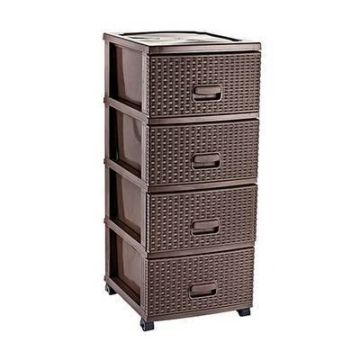 CAJONERA DE PLASTICO RATTAN 914538 