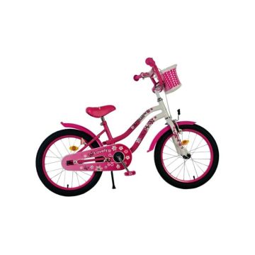 (TV) BICICLETA LOVELY 18 ROSA/BLANCA BIMBA   M/LOVELY