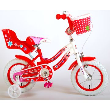 TV BICICLETA VOLARE 16 LOVELY ROJA BLANCA   M/S/M