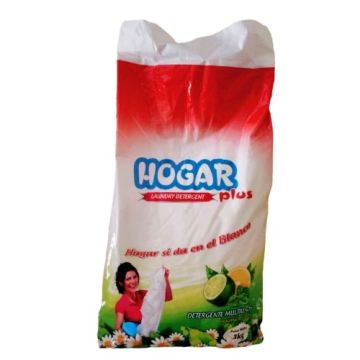 Detergente En Polvo, M/Hogar Plus,Bolsa De 3Kg   