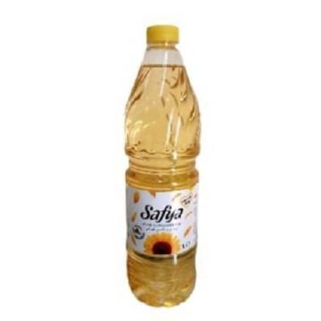 Aceite De Girasol Refinado , Marca Safija,1Litro   