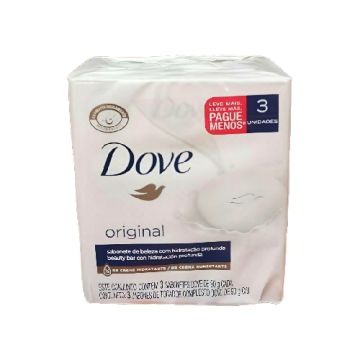 PAQUETE DOVE JAB ORIGINAL 16 X 3 X 90G